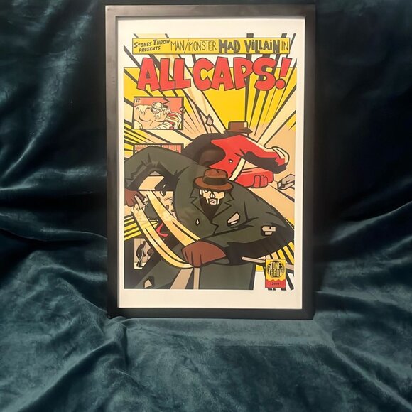 MF DOOM “ALL CAPS” Original 11 x 17 Poster Print - Picture 2 of 3